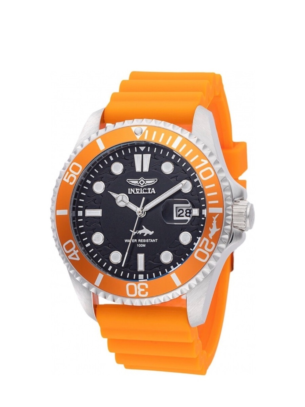 New Invicta Vibrant Orange Pro Diver Watch